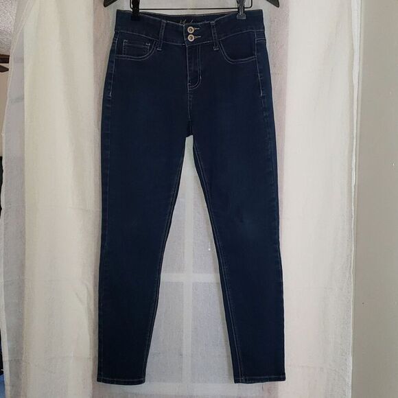 HYDRAULIC Pants - Hydraulic Jeans Women's Size 6 Nolita Curvy Ankle Skinny Mid Rise Blue